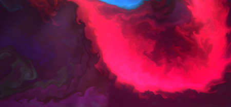 Natural luxury abstract fluid art painting in alcohol ink technique.