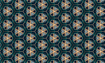Abstract, Ajrakh Pattern, block print Pattern, batik print Pattern, Background digital printing textile patternの写真素材