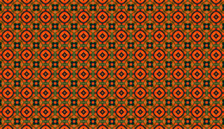 Abstract geometric frame, illustration. Art Deco style, light colors. Textile pattern