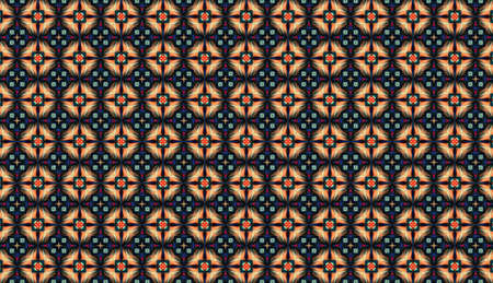 Abstract geometric frame, illustration. Art Deco style, light colors. Textile pattern
