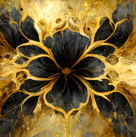 3D illustration of abstract fractal for creative art,design and entertainmentの写真素材