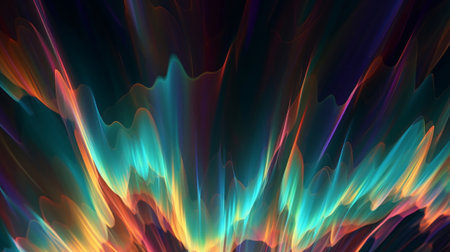 Abstract fractal. Fractal art background for creative design. Decoration for wallpaper, desktop, poster, cover booklet. Print for clothes, t-shirt. Creative illustration for designの素材
