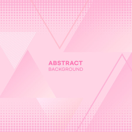 Abstract geometric background with halftone effect. Vector illustration for your designのイラスト素材