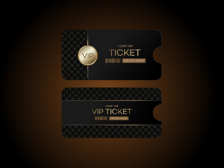 Black and gold business card template. Vector illustration eps 10.のイラスト素材