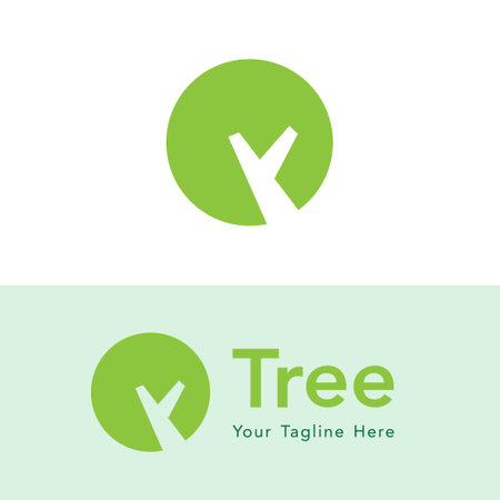 Like tree, this mark of circle shape elements. logo Icon this suitable for industry, eco, craft, handicraft, earthenware, and everything about nature.のイラスト素材