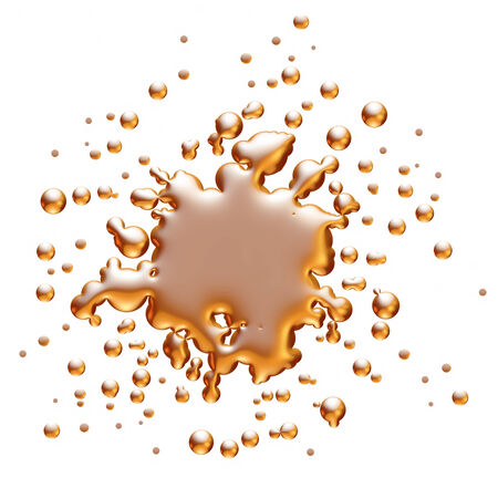 3d Golden Seamless Wallpaper on white backgroundの写真素材