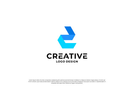 Letter D logo design vector. Initial letters D for logo brand. Creative D sign initial letter.のイラスト素材