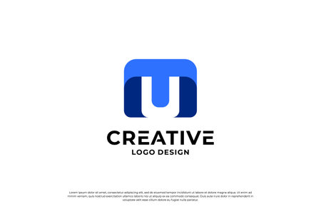 letter M logo design. Initial letters M logo mark, symbol vector.のイラスト素材