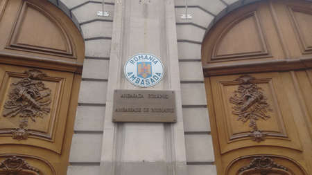 Europe France Paris Romanian consulate