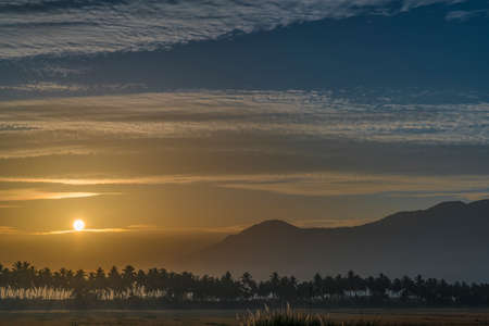 a wonderful view of sunrise from Palani