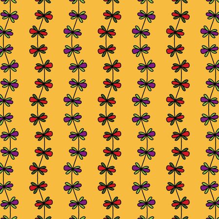 abstract vector seamless pattern, vector illustration. pattern for textile, print, clothing, paper, fabric etc.のイラスト素材