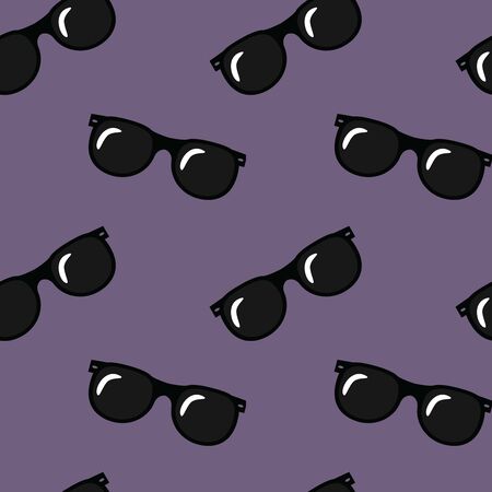 cool sunglasses seamless pattern for fashion designing, textile, clothing, printing etc.のイラスト素材