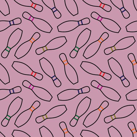 a simple seamless pattern of sports equipments for printing, backdrop, wallpaper. these designs can also be used for the decoration purpose.のイラスト素材