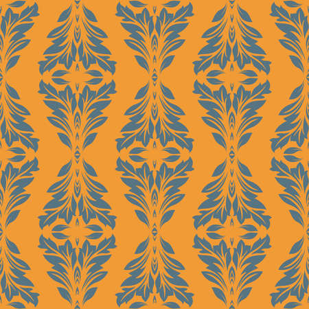 seamless floral pattern design in white background. pattern for printing, fabric, tile, web, clothing, backdrop, wrapping paper, etc.のイラスト素材