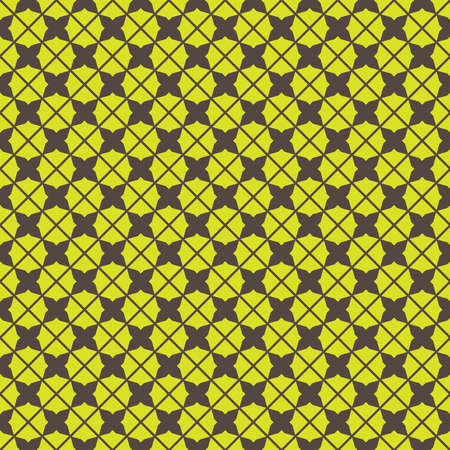 seamless abstract geomatric floral pattern. beautiful illustration. pattern for web, printing, fashion, fabric, decoration, clothing, background.のイラスト素材