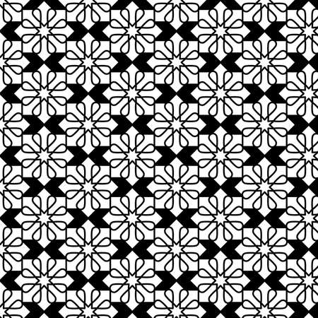cross geometrical linear texture. seamless abstract graphic illustration. pattern for web, printing, fashion, fabric, decoration, clothing,のイラスト素材