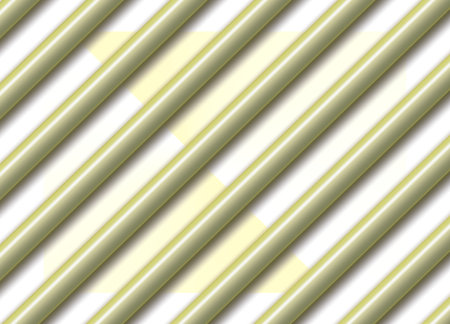 Cream color and Cream Shade Seamless pattern with stripes in the form of square tiles. 3d render illustration.の写真素材