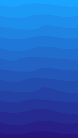 Abstract blue waves background. Vector illustration. Can be used for wallpaper, web page background, web banners.の写真素材