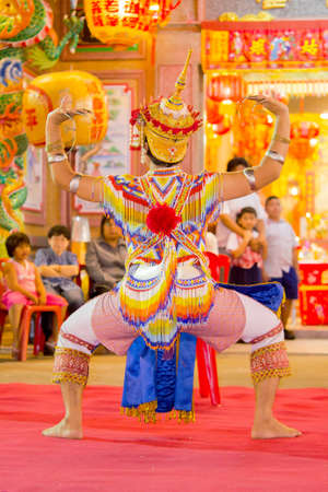 A form of folk-dance in the south of Thailand called Manorah on February 12, 2014 in Yala, Thailand.