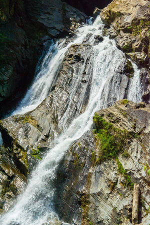 A big fresh and stunning waterfalls in Nakhornsrithammarat, Thailand.の写真素材