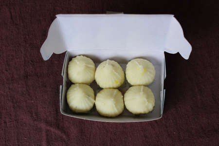 Modak inside a paper box