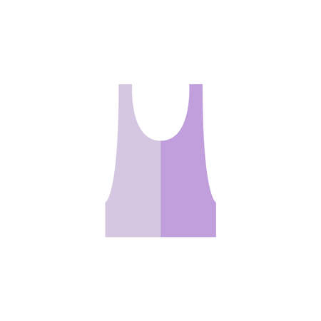 Gym Tank Top Conceptual Vector Icon Designのイラスト素材