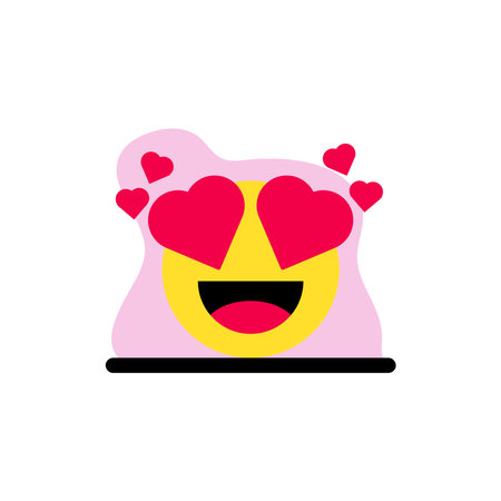 Love Expression Icon Concept Vector Illustratin Design eps10のイラスト素材