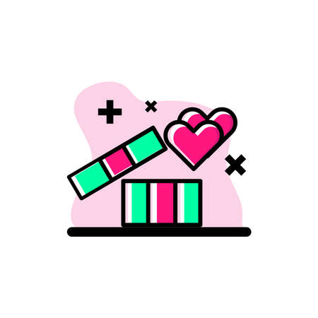Love for Mother's Day Icon Conceptual Vector Illustration Design eps10 great for any purposesのイラスト素材