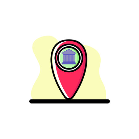 Map Icon Webstie Design Conceptual Vector Illustration Iconのイラスト素材
