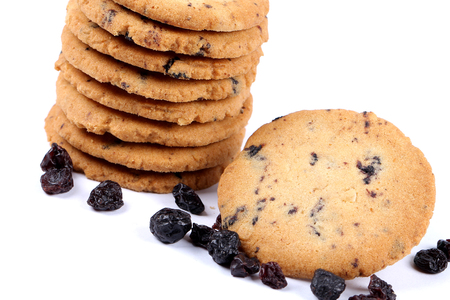 blueberry cookies with blueberry, berry cookies, cookiesの写真素材