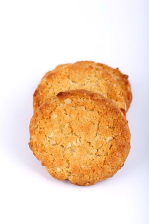 Oatmeal cookies with honey, honey oatmeal cookies, handmade cookies, handmade assorted cookiesの写真素材