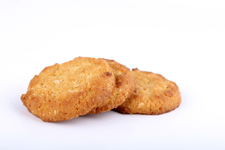 Oatmeal cookies with honey, honey oatmeal cookies, handmade cookies, handmade assorted cookiesの写真素材