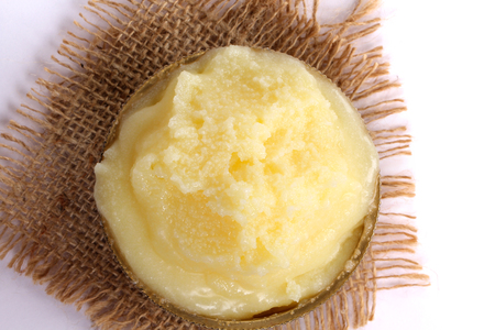 Desi ghee or clariified liquid butter, cooking oil, pure gheeの写真素材