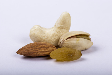 Assorted nuts, dry fruits, mix nutsの写真素材