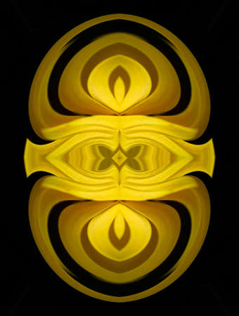 Abstract picture of a flowerの写真素材