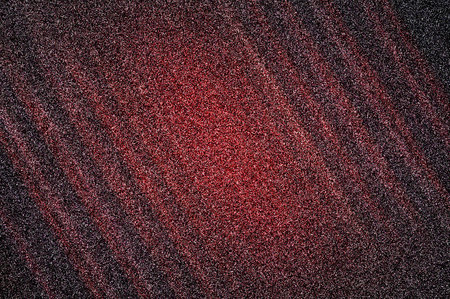 Abstract red and black background with some smooth lines and spots in itの写真素材