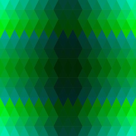 Geometrical green pattern background