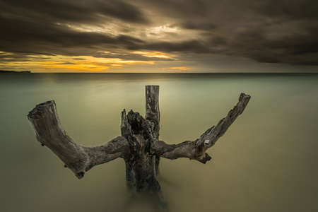 good sunset landscapeの写真素材