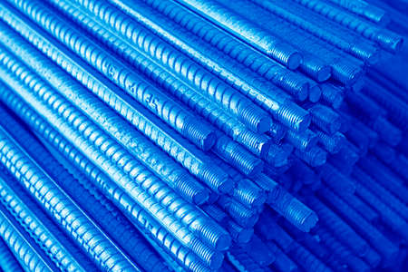 Neatly stacked bar, close-up