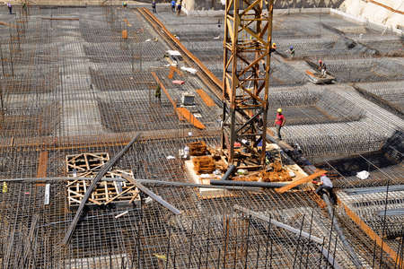 The construction site