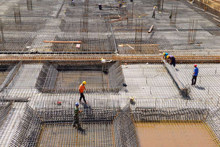The construction siteのeditorial素材