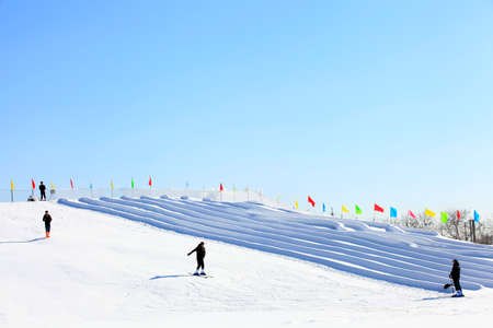 Ski resortのeditorial素材