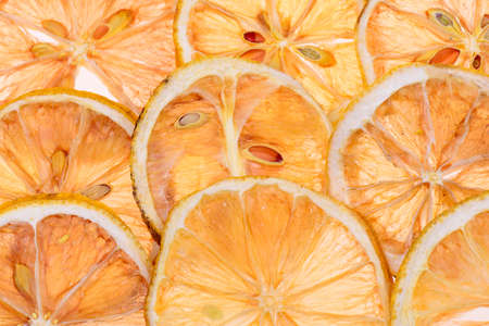 detail of lemon slices imageの写真素材
