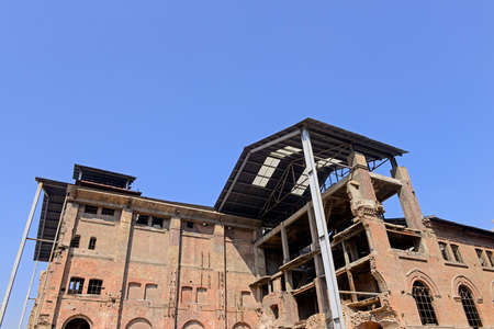 Old factoryの写真素材