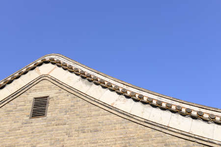 A corner of the roofの写真素材