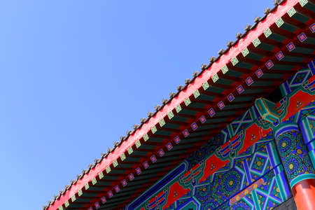 A corner of the roofの写真素材