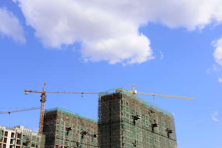 Residential building is under construction