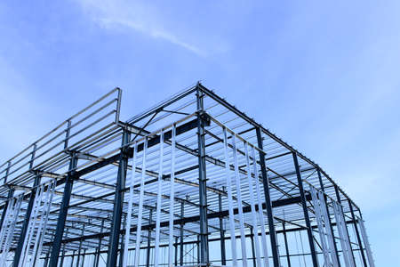 Steel structure workshopの写真素材