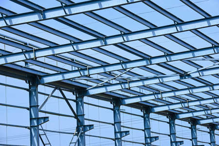 Steel structure workshopの写真素材