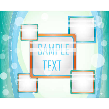 Vector illustration with layout. Illustration 10 versionのイラスト素材